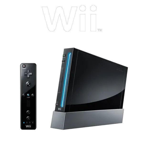  Nintendo Wii Black Transparent Png Nintendo Wii Wii U Png