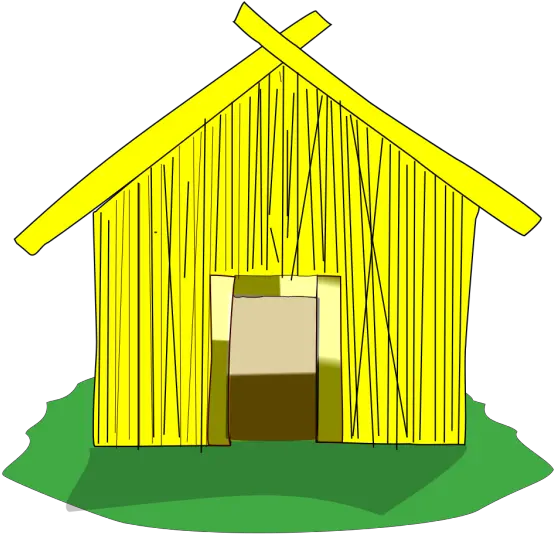  Straw House Png Svg Clip Art For Web Download Clip Art Straw House Clipart Straw Icon