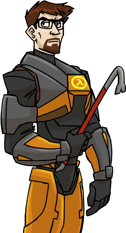  Gordon Freeman Half Life Cartoon Headcrab Png Gordon Freeman Png