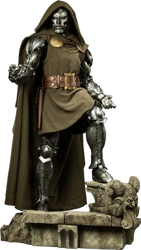  Sideshow Doctor Doom Legendary Scale Dr Doom Statue Sideshow Png Scale Figures Png