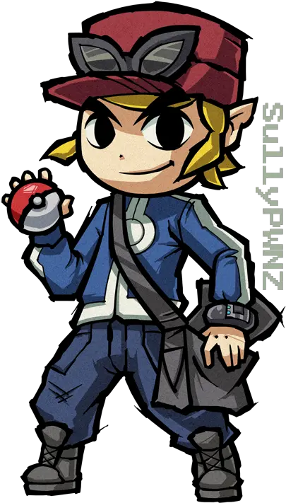  Download Toon Link Pokemon X Y Cosplay Toon Link Pokemon Trainer Png Toon Link Transparent