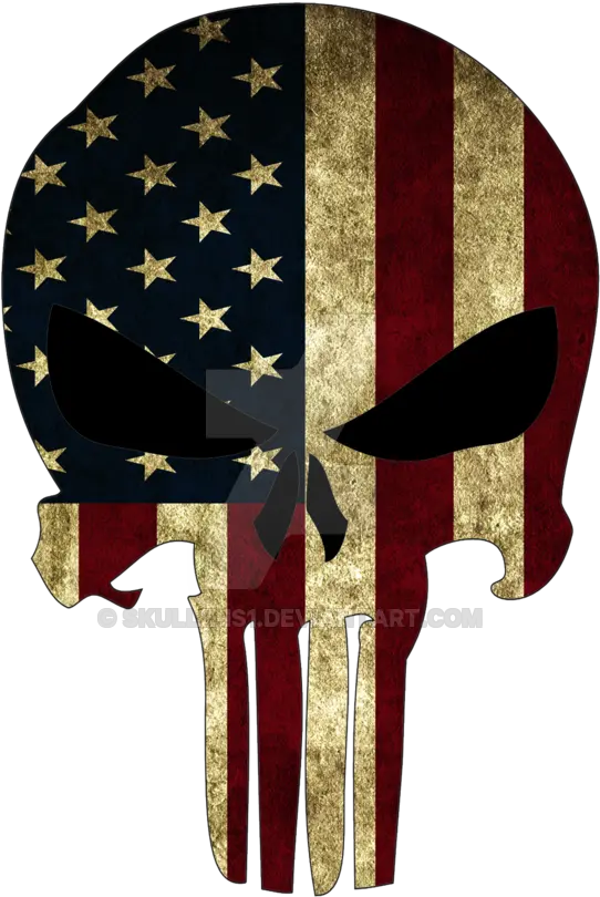  Transparent American Flag Punisher Punisher Skull American Flag Png Punisher Skull Transparent