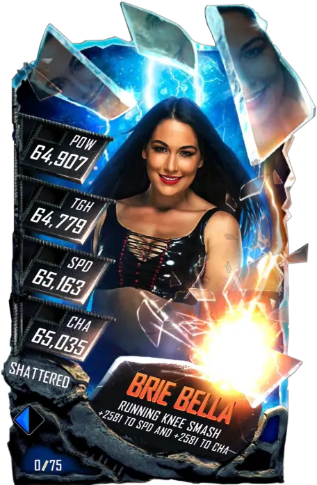  Brie Bella Becky Lynch Wwe Supercard Png Brie Bella Png