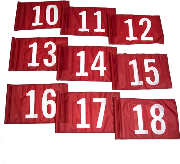  Custom Golf Flag Print Advertising Carmine Png Golf Flag Png