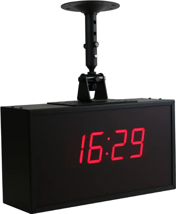  Double Sided Digital Clock Led Clocks Display Led Display Png Digital Clock Png