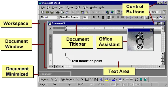  The Interface Ms Word Window Control Buttons Png Word Processor Icon