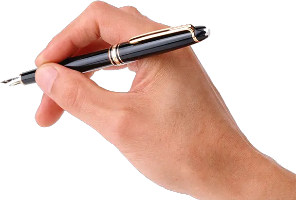  Download Hd Hand Writing With Pen Png Pen Writing Hand Png Hand Writing Png