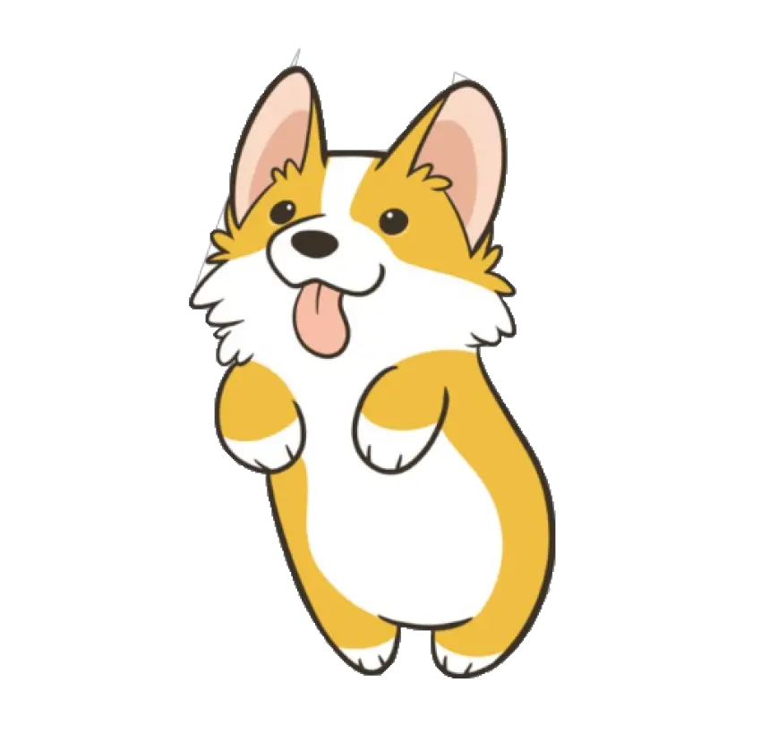  Tags Dog Free Png Download Image Png Archive Cute Corgi Cartoon Png Husky Png