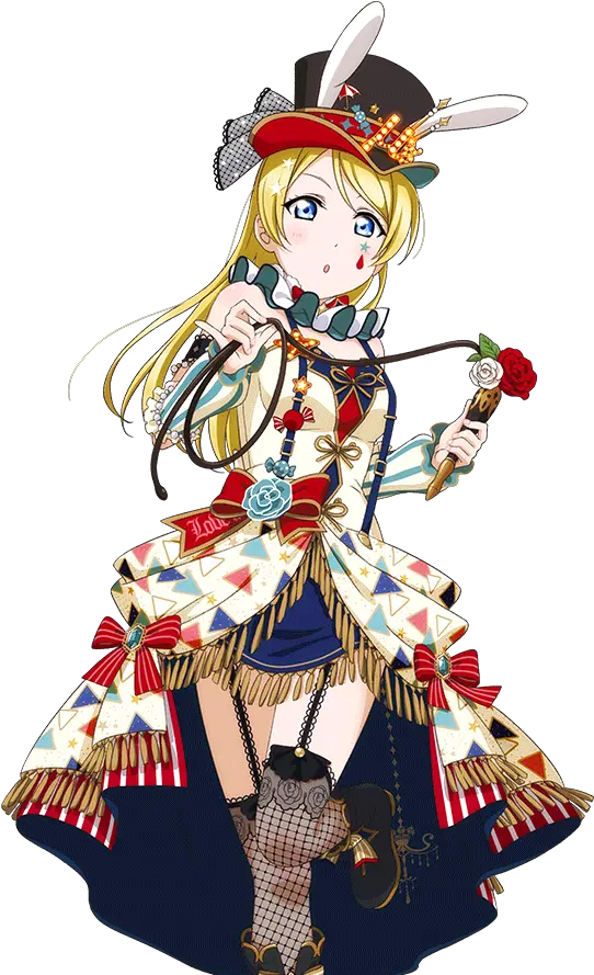  Card Love Live Eli Circus Png Eli Ayase Transparent