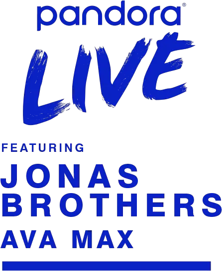  Pandora Live Jonas Brothers Nyc Vertical Png Pandora Logo Png