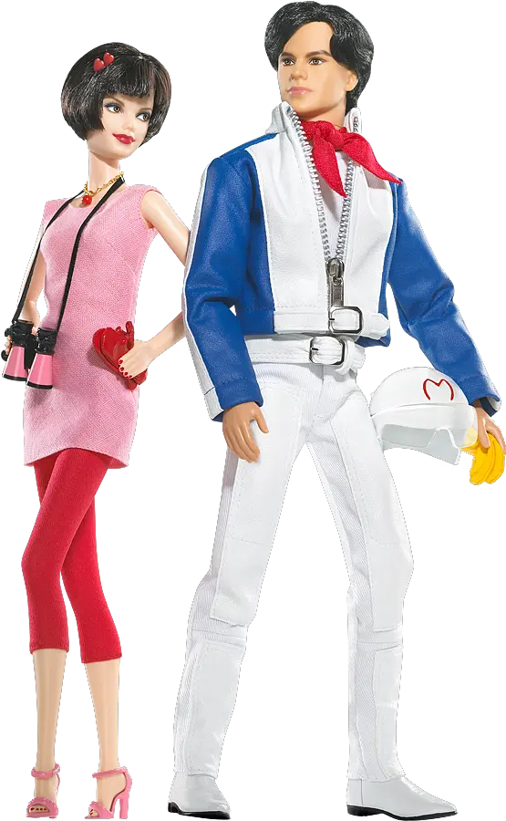  Speed Racer Barbie Doll And Ken Barbie Collector Ken Doll Png Speed Racer Png