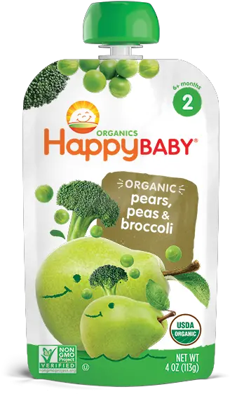  Pears Peas U0026 Broccoli Happy Baby Hearty Meals Root Vegetable Turkey With Quinoa Puree Baby Food Stage 3 Png Broccoli Png