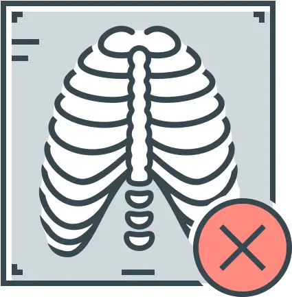  Ray Rib Cage Virus X Ray Icon Rib Cage Drawing Simple Png Rib Cage Png