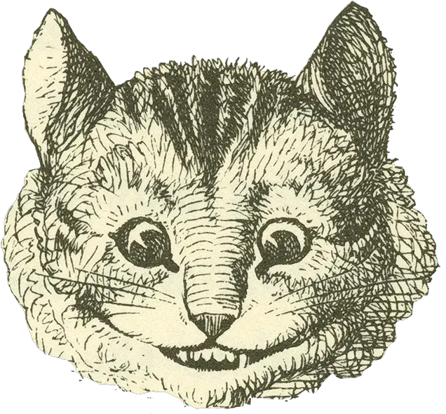  Cheshire Cat Alice In Wonderland Cheshire Cat Black And White Images Png Cheshire Cat Png