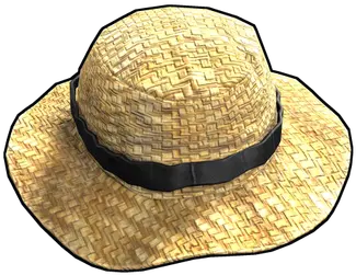  Steam Community Market Listings For Farmer Straw Hat Farmer Straw Hat Rust Png Straw Hat Png