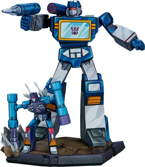  Transformers Soundwave Statue By Pop Culture Shock Transformers Statue Png Soundwave Png