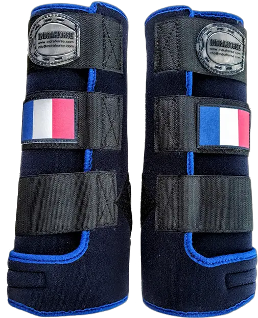  Legprotectors Fantasynavy Fantasy Light Blue With French Flag Sock Png French Flag Png