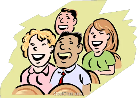  Audience Laughter Royalty Free Vector Clip Art Illustration Audience Clip Art Png Laughing Transparent Background