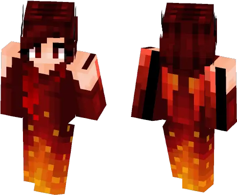  Download Nether Queen Minecraft Skin For Free Minecraft Skin Red Arrow Png Nether Portal Png