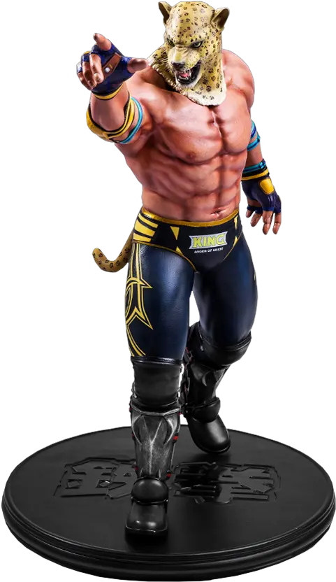  King Dark Resurrection Statue Statue Street Fighter King Tekken Statue Png Tekken 7 Png