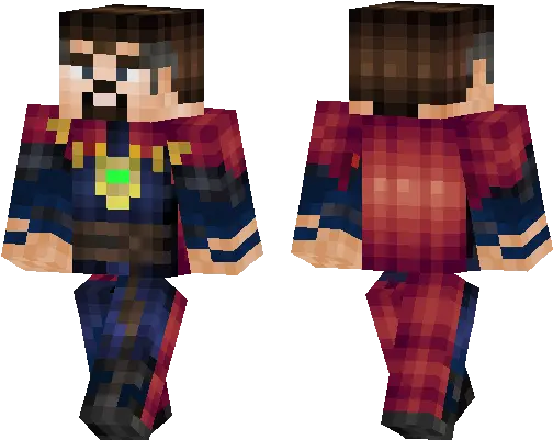  Dr Strange Minecraft Pe Skins Zombie In A Suit Minecraft Skin Png Dr Strange Transparent