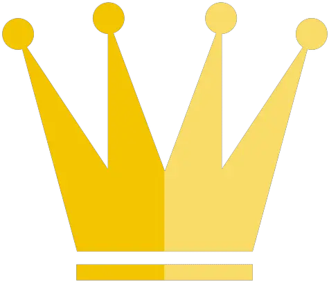  Four Point Crown Icon Illustrated Crown Png Corona De Rey Png