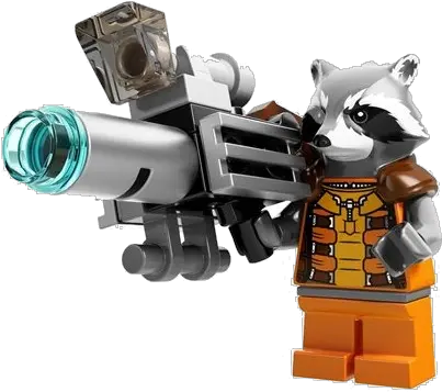  An Expert In Weaponry And The Combat Lego Rocket Raccoon Png Rocket Raccoon Png