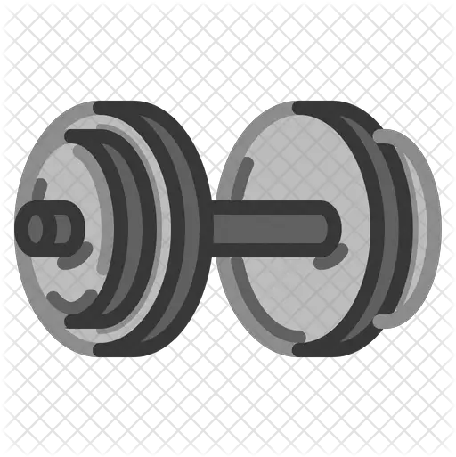  Dumbell Icon Of Flat Style Illustration Png Dumbell Png