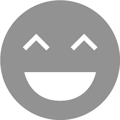  Face Laughing Icon Smile Gray Png Icon Laughing Png