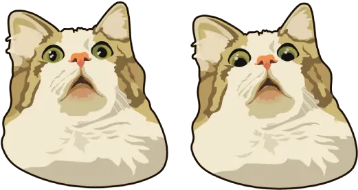  Scared Cat Meme Cursor Domestic Cat Png Knife Cat Meme Transparent