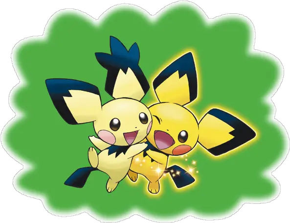  North America Europe Get Wi Fi Pikachucoloured Pichu Event Pikachu Colored Pichu Png Pichu Transparent