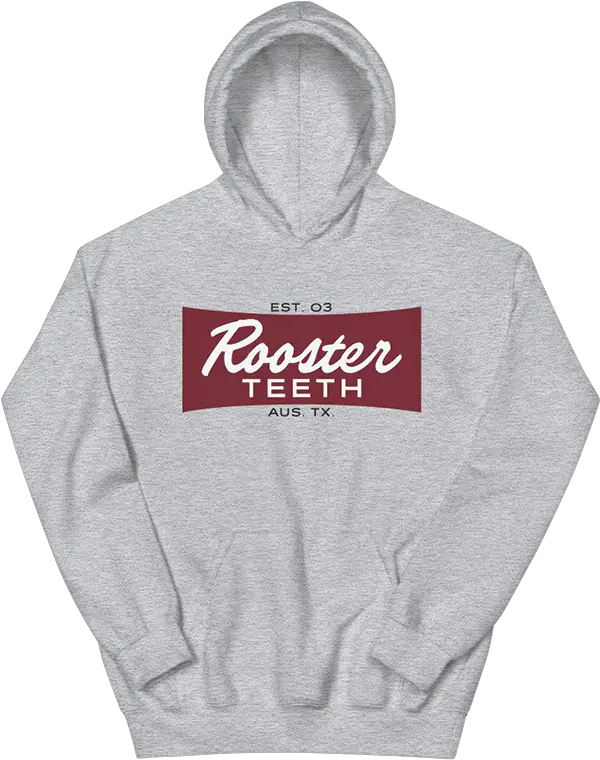  Rooster Teeth Heritage Hoodie Hoodie Png Rooster Teeth Logo