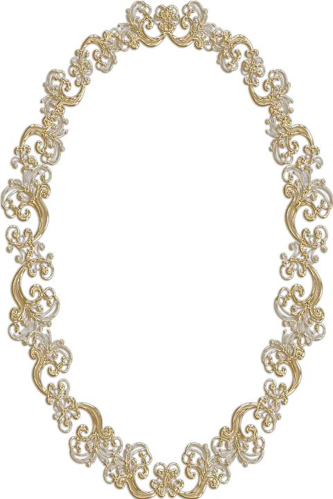  Frame Ornate Oval Gold Circle Frame Vintage Png Ornate Frame Png