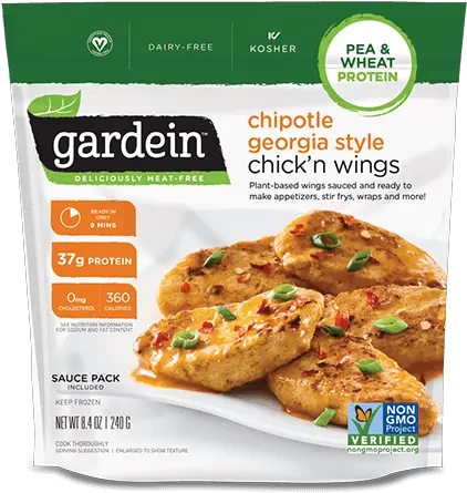  Chipotle Georgia Style Chicku2019n Wings Gardein Nashville Hot Chicken Png Chipotle Png