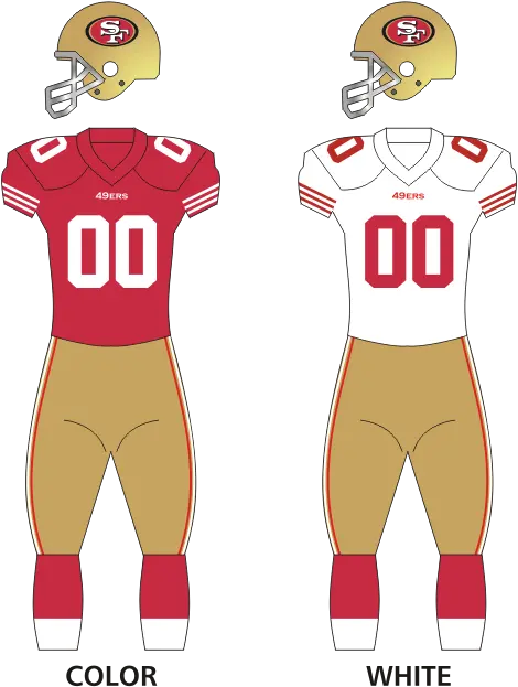  2014 San Francisco 49ers Season New York Giants Uniforms Png Travis Touchdown Png