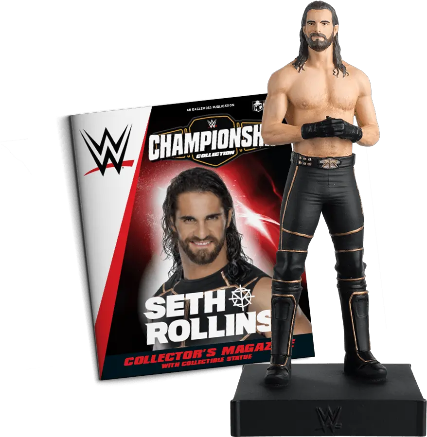  Wwe Championship Collection Eaglemoss Seth Rollins Statue Png Charlotte Flair Png