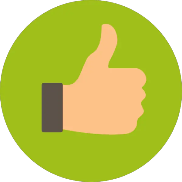  Like Thumbs Up Flat Icon Png Like Icon Png