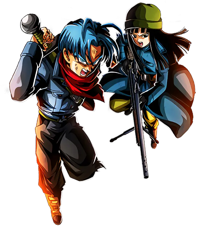  Mai Character Hd Version Dokkan Battle Trunks Lr Png Future Trunks Png