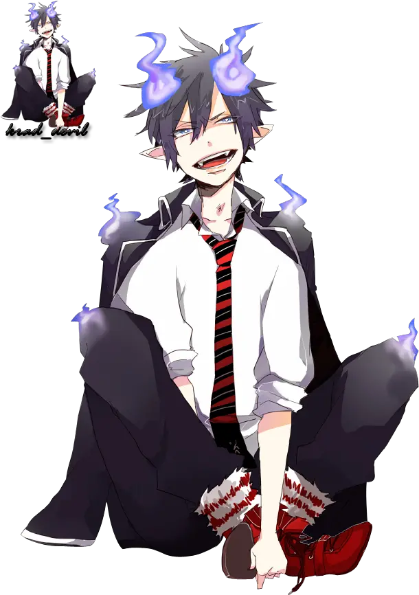  Rin Okumura Png 1 Image Rin Blue Exorcist Rin Okumura Png