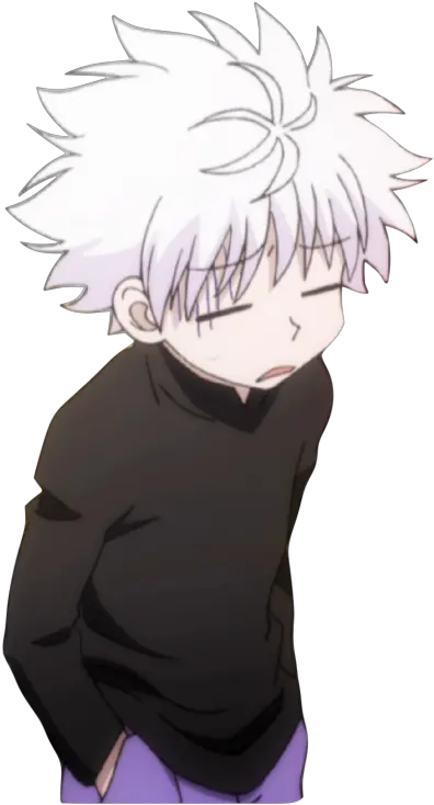  Download Killua Hunter X Transparent Killua Clear Background Png Killua Png