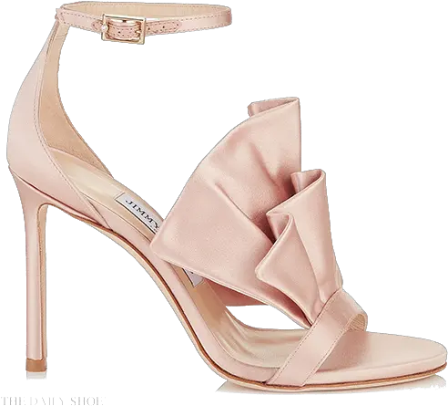  Satin Sandal Png Transparent Image Mart Transparent Background High Heels Png Peach Transparent Background