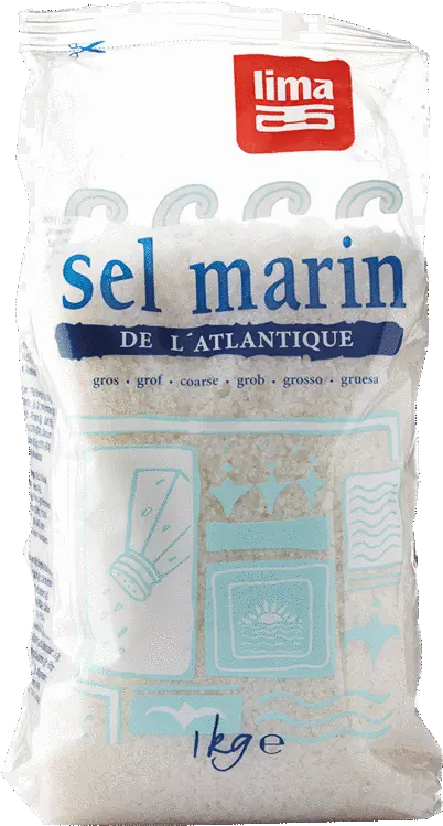  Sea Salt Coarse Atlantic Lima Food Packaging And Labeling Png Salt Transparent