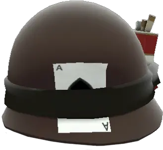  Tf2 Hat Of The Week Soldier Stash Png Ace Of Spades Card Png