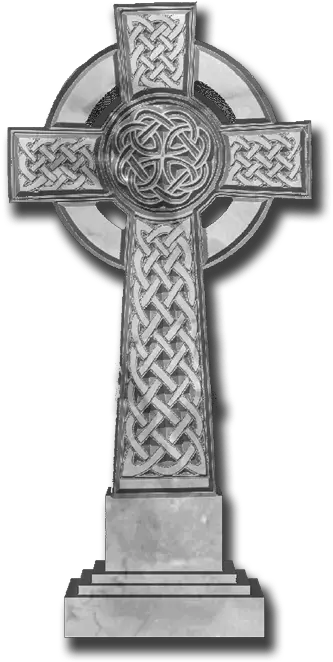  Celtic Cross Tombstone Png Image Celtic Cross Celtic Cross Png