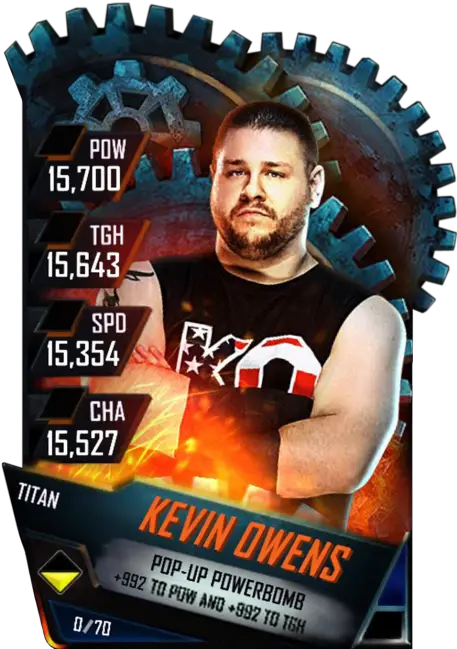  Kevin Owens Wwe Supercard Alexa Bliss Png Kevin Owens Png