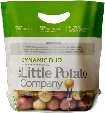  Dynamic Duo Little Potatoes The Little Potato Company Little Potato Company Creamer Potatoes Png Potato Transparent