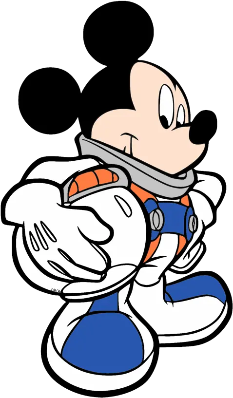  Astronaut Mickey Mouse Clipart Png