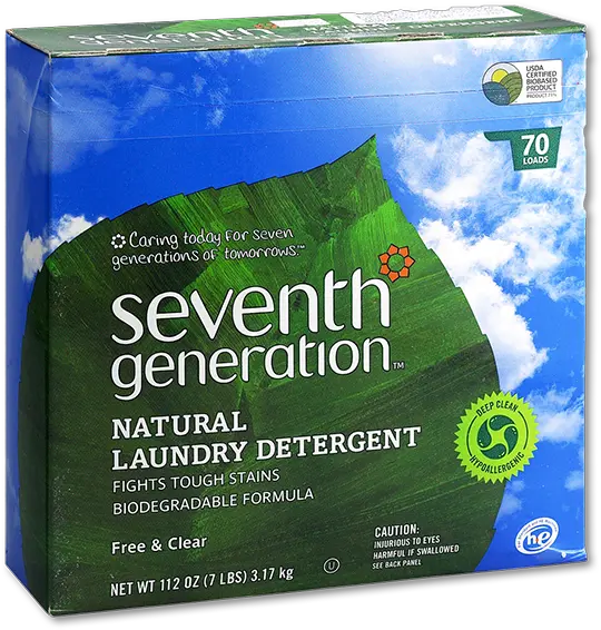  Seventh Generation Natural Laundry Powder Free U0026 Clear 112fl Oz Laundry Detergent Png Clear Png