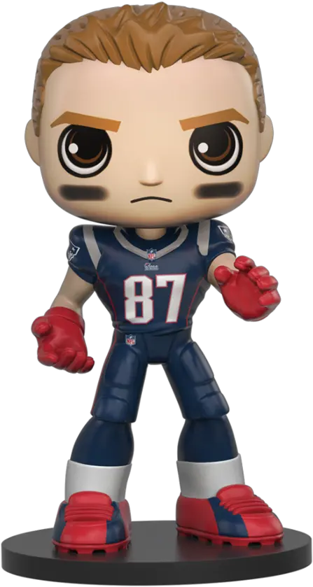  Wobblers Nfl Cam Newton U2013 Popuniverse Rob Gronkowski Funko Pop Png Cam Newton Png