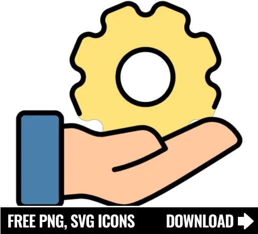  Free Gear And Hand Icon Symbol Png Svg Download Tiktok Phone Png Gear Icon Svg